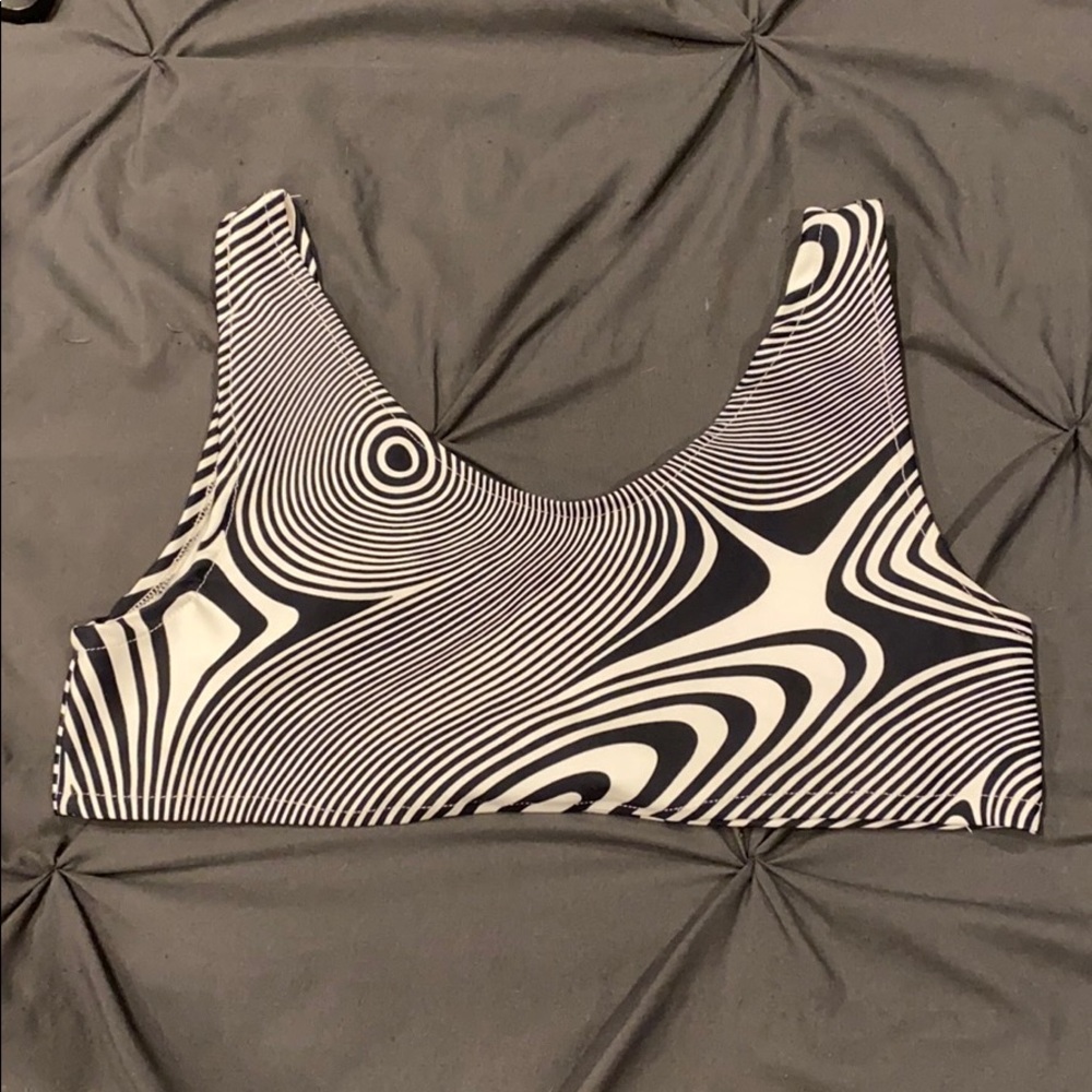Underboob festival dance top